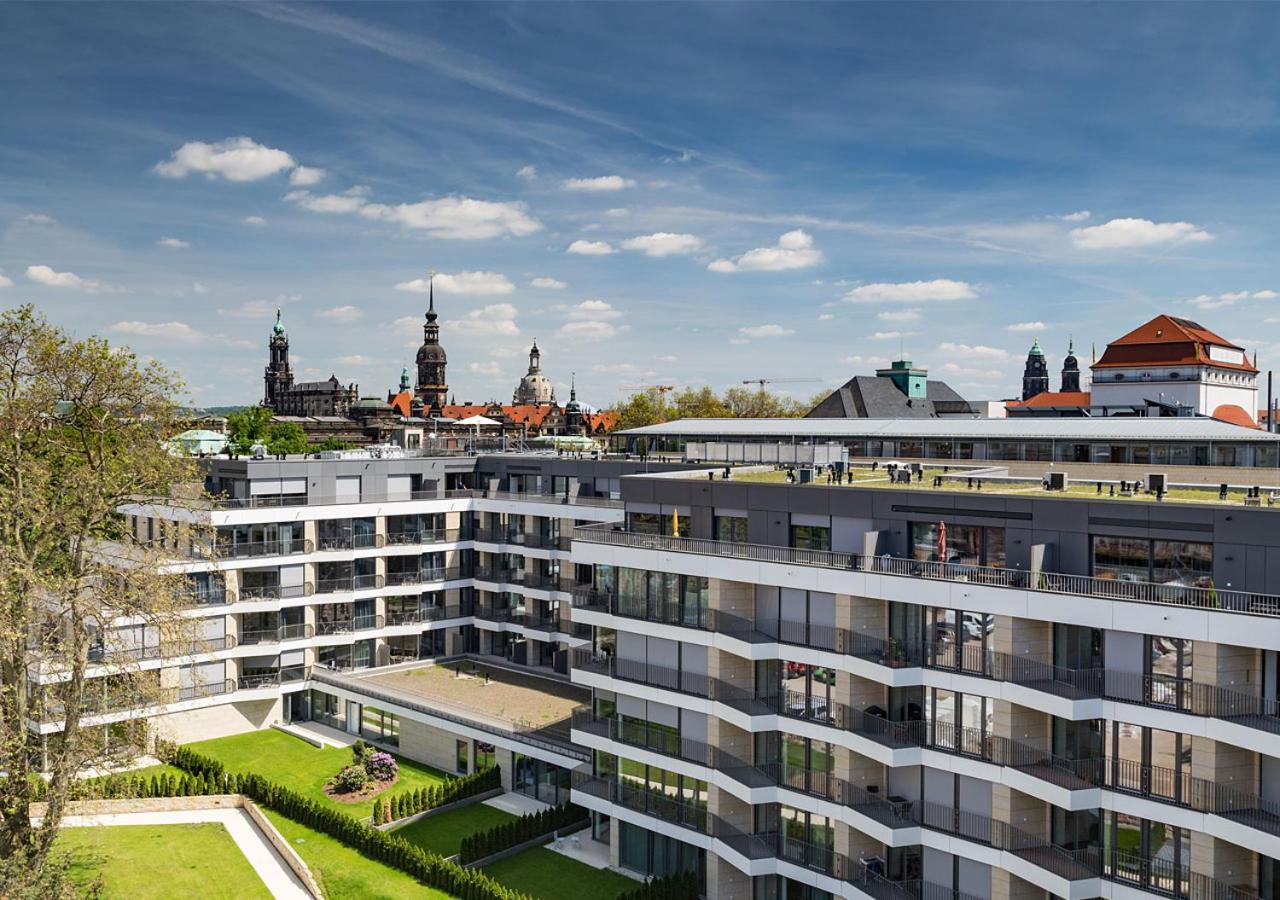 Residenz Am Zwinger Aparthotel Dresden Eksteriør bilde The new building of the University of Regensburg