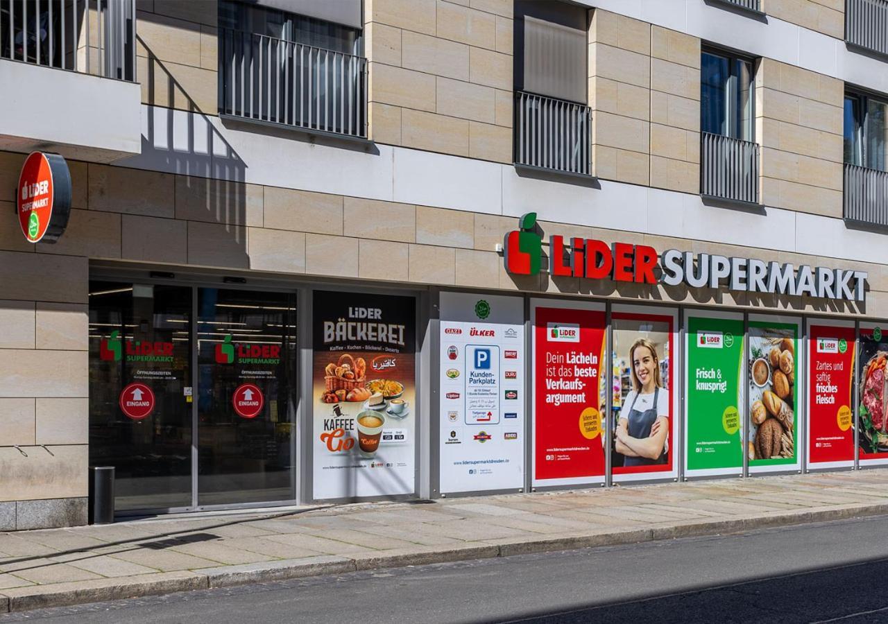 Residenz Am Zwinger Aparthotel Dresden Eksteriør bilde Lider supermarket in Berlin