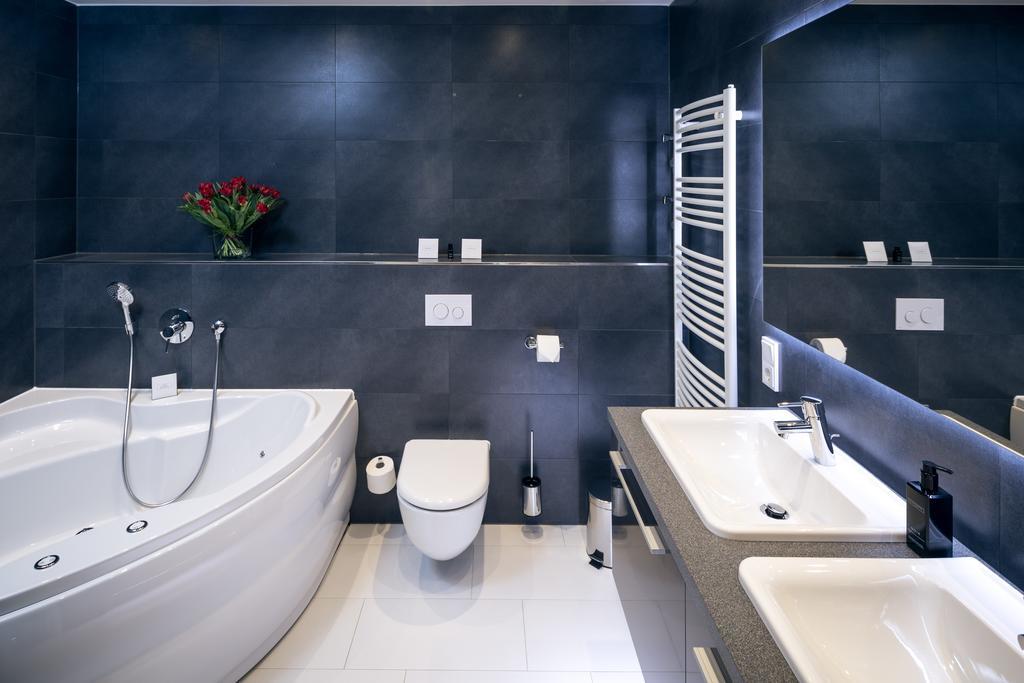 Residenz Am Zwinger Aparthotel Dresden Rom bilde Bathroom